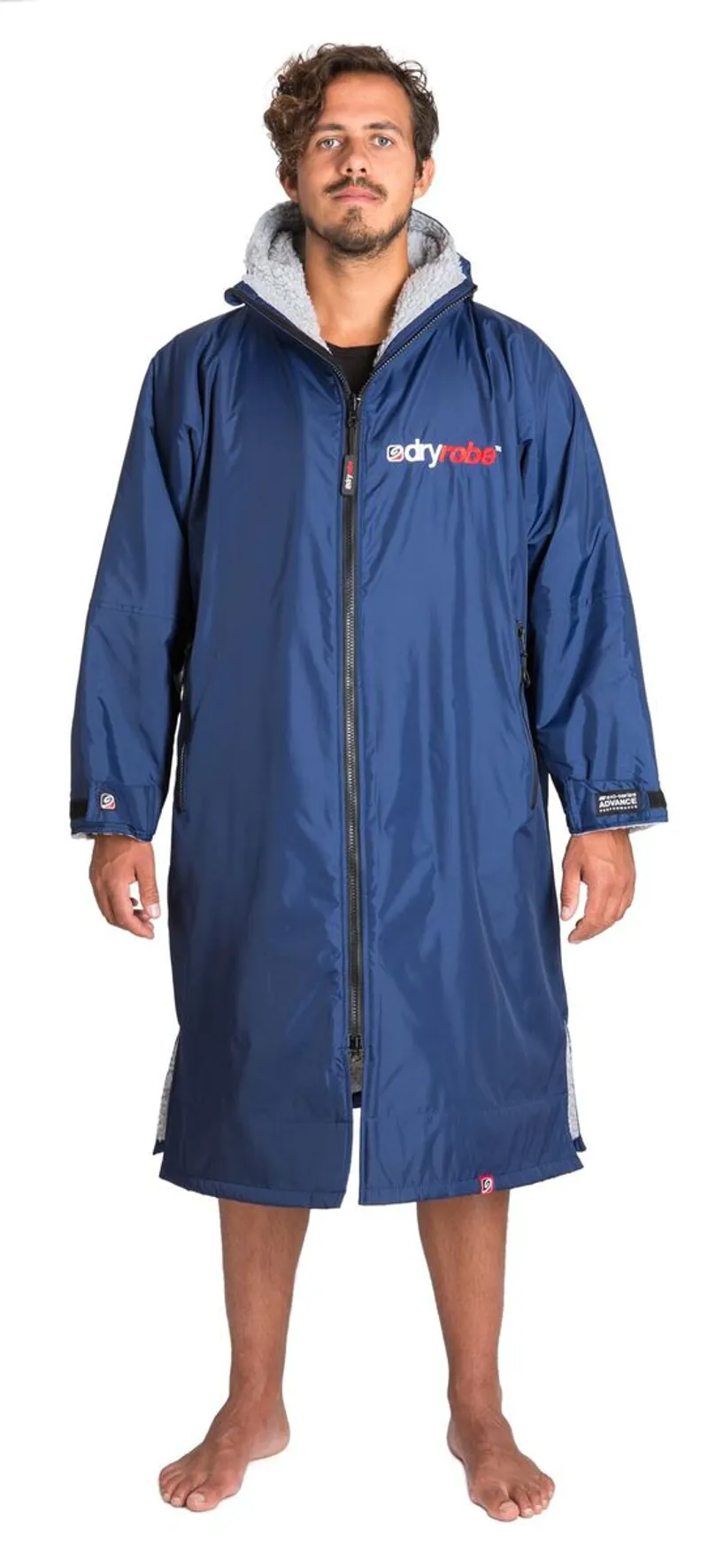 Dryrobe Advance V3 Long Sleeve Large Navy/Grey-1